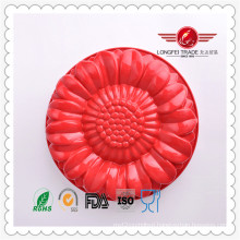 Round Sunflower Shape Lace Silicone Mould